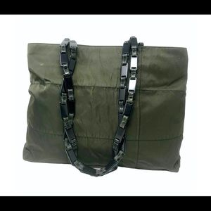 Prada Tessuto City Cloth Handbag